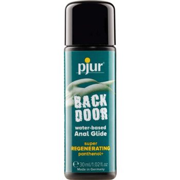  pjur BACK DOOR Regenerating Anal Glide Bottle 30 ml - Vízbázisú regeneráló anál síkosító