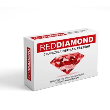   Red Diamond - Étrend-kiegészítő Férfiak részére - választható kiszerelés 2/4/8 kapszula