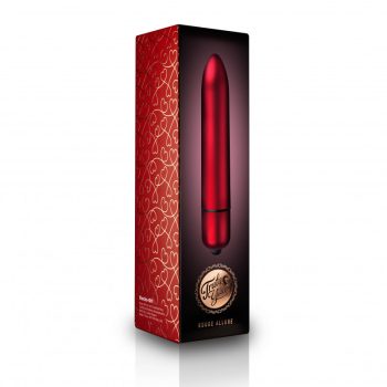   Rocks-Off Truly Yours Rouge Allure - Piros, elegáns, kompakt vibrátor