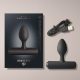 NOVA Solaris Black – 16 rezgéses, vékony vibrációs anál plug – fekete