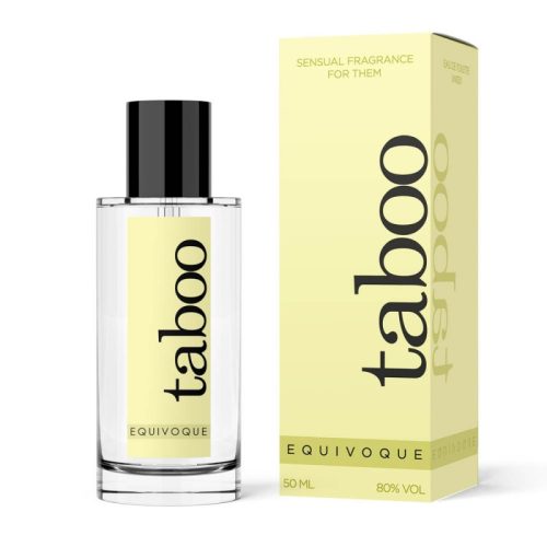 TABOO EQUIVOQUE FOR THEM 50 ML - Feromon parfüm, unisex,  alma, citrus és borostyán.