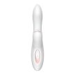 Satisfyer - Pro + G-Spot - G-pontos, léghullámos csiklóizgatós vibrátor - fehér