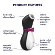 Satisfyer Penguin - Pingvin formájú léghullámos csiklóizgató