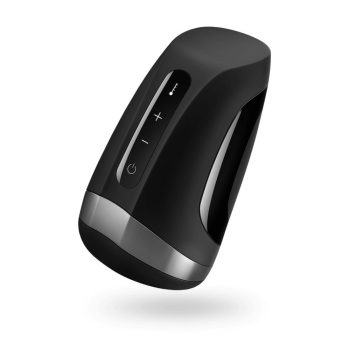   Satisfyer Men Heat Vibration - vízálló, vibrátoros, melegítős maszturbátor