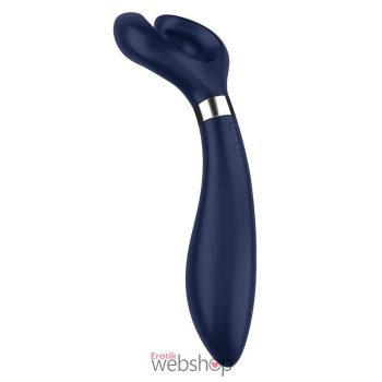   Satisfyer Endless Fun (Blue)- Akku, vízálló, bőrbarát, párvibrátor ( Kék)