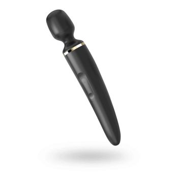   Satisyfer - Wand-er Woman (black/gold) - Fekete, Arany, vízálló wand