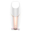 Satisfyer Love Triangle (White)- Vízálló, app-vezérelt
