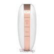 Satisfyer Love Triangle (White)- Vízálló, app-vezérelt