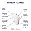 Satisfyer Love Triangle (White)- Vízálló, app-vezérelt