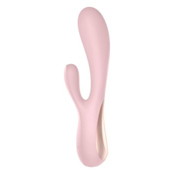   Satisfyer - Mono Flex (Mauve) app-vezérelt, csiklóizgatós, g-pontos, vízálló vibrátor, 2 motorral