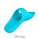 Satisfyer Teaser light blue- Akkus, vízálló újjvibrátor ( kék )