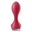 Satisfyer Backdoor Lover red- 12 rezgési funkciós, anális vibrátor - doboz/öko csomagolás