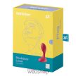 Satisfyer Backdoor Lover red- 12 rezgési funkciós, anális vibrátor - doboz/öko csomagolás