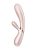 Satisfyer - Hot Lover Champagne - Melegítős, applikációs, G-pontos Prémium vibrátor - pezsgőszín