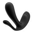 Satisfyer Top Secret+ black - G-pontos, csiklóizgatós, anális applikációs vibrátor