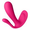 Satisfyer - Top Secret+ pink - csiklóizgatós, vízálló, g-pontos, távirányítós, app-vezérelt vibrátor
