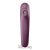 Satisfyer Dual Kiss wine red - Borvörös Léghullámos csiklóizgató