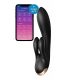 Satisfyer - Double Flex black - app-vezérelt, csiklóizgatós, G-pont vibrátor, vízálló