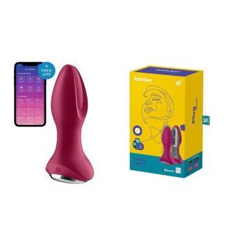 Satisfyer -  Rotator Plug 2+ fuchsia 