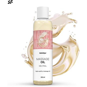   Satisfyer Massage Oil Neutral – natúr masszázsolaj érzékeny bőrre (250 ml)