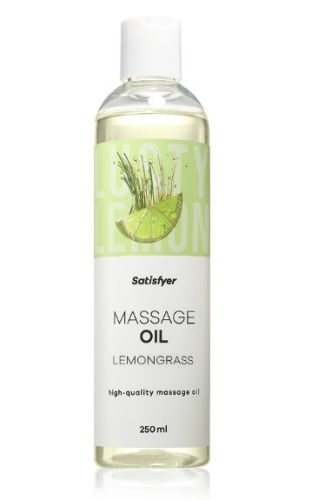 Satisfyer Massage Oil Lemongrass – citromfüves masszázsolaj (250 ml)