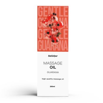 Satisfyer - Massage Oil, 250 ml - Guarana