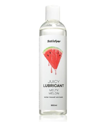 Satisfyer Juicy Lubricant Melty Melon – görögdinnye illatú vízbázisú síkosító (300 ml)