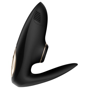   Satisfyer Pro 4 Couples – léghullámos párvibrátor 12 vibrációs programmal (fekete)