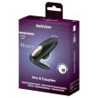 Satisfyer Pro 4 Couples – léghullámos párvibrátor 12 vibrációs programmal (fekete)