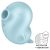 Satisfyer Sassy Seal – 2 az 1-ben léghullámos csiklóizgató és vibrátor – türkiz