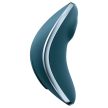 Satisfyer Vulva Lover 1 – 2 az 1-ben akkus léghullámos csiklóizgató és vibrátor – kék