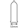 Secura Extra Fun pontozott óvszer 53 mm (12 db) – stimuláló felületű latex óvszer