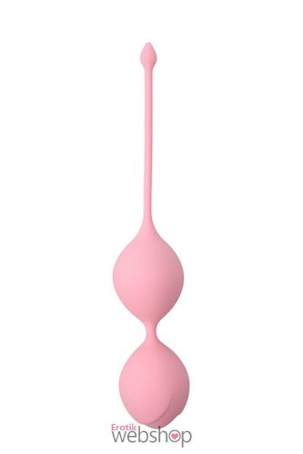 See You In Bloom Duo Balls 36 mm Pink - Rózsaszín, szilikon gésagolyó hüvely-súlyokkal