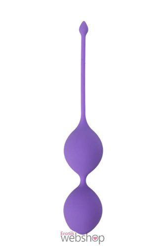 See You In Bloom Duo Balls 29 mm Purple - Lila, szilikon gésagolyó hüvely-súlyokkal