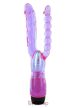 Seven Creations Xcel Double Penetrating Vibrator Purple- Hüvely és anal vibrátor