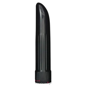   Seven Creations Ladyfinger Vibrator Black- Fekete színű, klasszikus rúdvibrátor 
