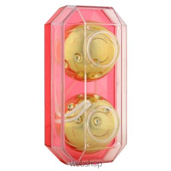    Seven Creations Plastic Balls Gold - Arany színű gésagolyó 