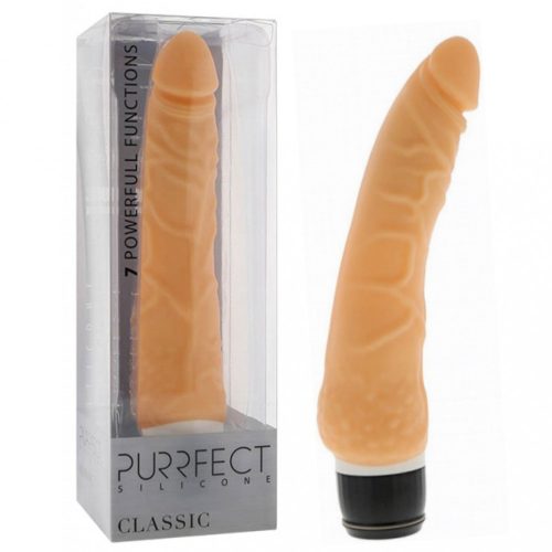 Purrfect Silicone Classic 7.1 inch. 7 funkciós szilikon puncikényeztető