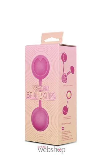 Seven Creations - Bell Balls -  intimtornára is alkalmas, vibrációs kéjgolyó