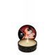 30 ml kiszerelésben kapható Shunga Mini Massage Candle Eper illatú érzéki masszázsgyertya