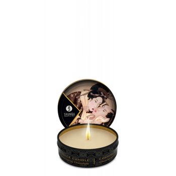   Shunga Mini Massage Candle 30ml/1oz Excitation / Intoxicating Chocolate- Csokoládé illatú masszázsgyertya 