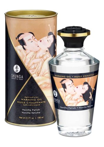 Aphrodisiac Oils Vanilla Fetish 100 ml - Vaníliás prémium forrósító masszázsolaj