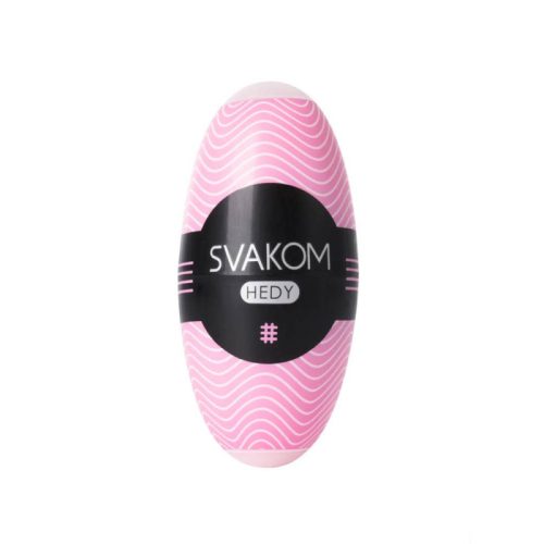 Svakom - Hedy 1 pcs Pink - Prémium minőségű, maszturbációs tojások férfiaknak 1 db.
