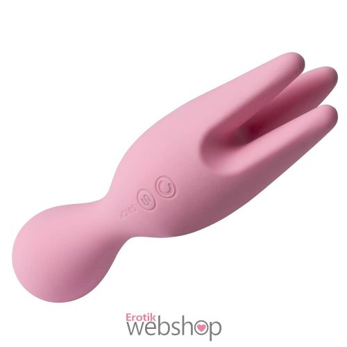 Svakom Nymph Pink- Kétvégű, vízálló, csklóizgatós vibrátor