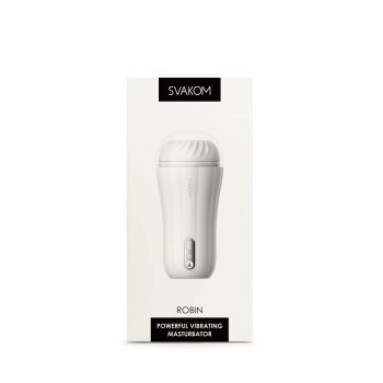 SVAKOM Robin White - Svakom Robin maszturbátor, fehér