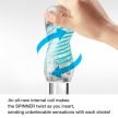 Tenga Spinner 01 Tetra - maszturbátor férfiaknak Puha, zselés anyagból