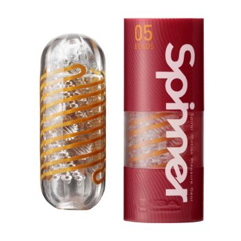   TENGA SPINNER - 05 BEADS - férfi maszturbátor puha, zselés anyagból