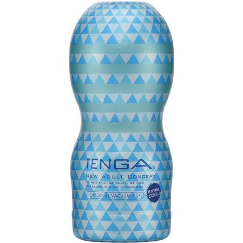 Tenga - Original Vacuum Cup Extra Cool - Mentolos vízalapú síkosítóval - maszturbátor