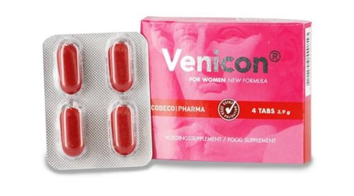 COBECO PHARMA- VENICON FOR WOMEN - Vágyfokozó kapszula 4 DB