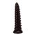 X-MEN 11.6 inch Butt Plug Black - Letapasztható anál dildo 29,5 cm
